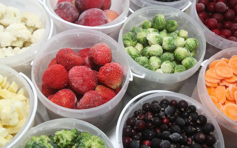 Frutas y Verduras Ultra congeladas